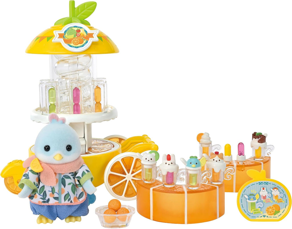 EPOCH Sylvanian Families Epoch Juice Shop Mi-94 ST Mark certificado, a partir de 3 años