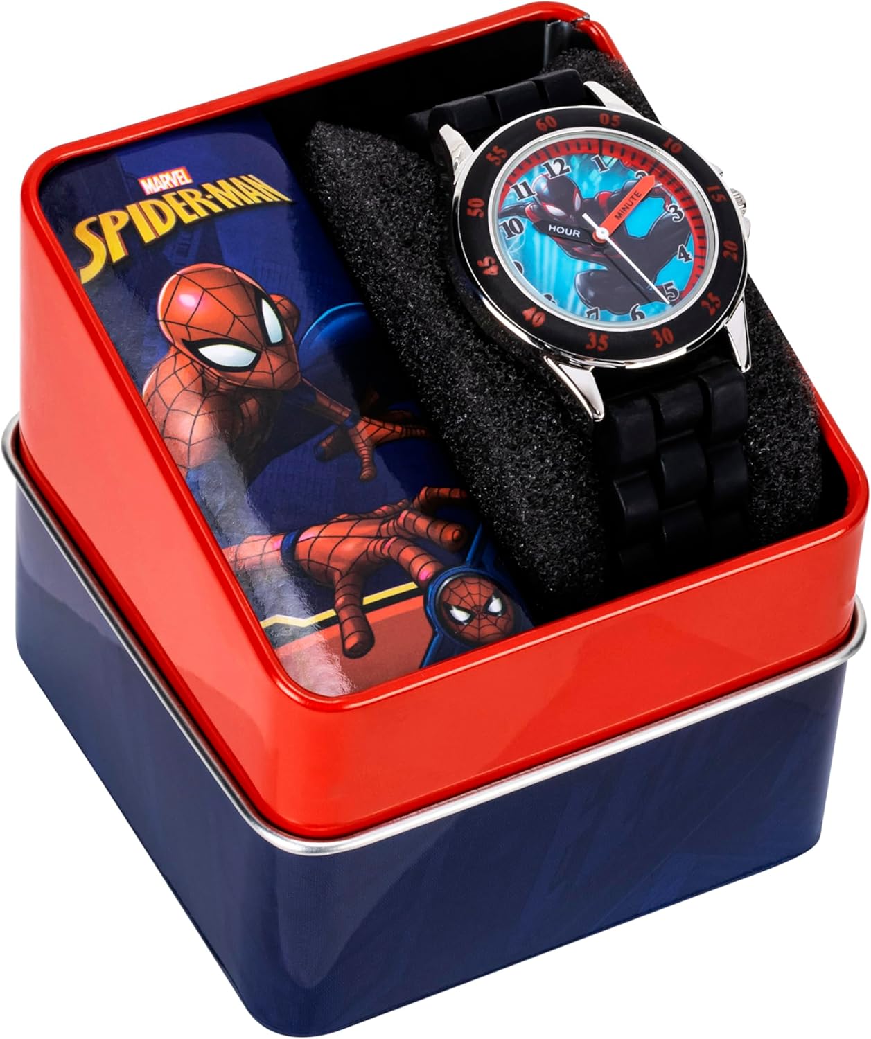 Accutime Marvel Spider-Man Miles Morales Time Teacher