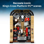 LEGO Harry Potter Book Nook: Hogwarts Express Building Set – Decoración de estante de dormitorio para niños, niñas y fanáticos, a partir de 10 años – Minifiguras coleccionables de Harry & Ron – Idea de regalo de cumpleaños – 76450