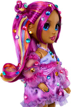 Rainbow High Be Dazzling Fashion Dolls- Noemie Violette (Purple) con Bedazzler Tool y Sparkle Gems