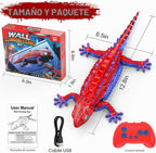 Gecko de escalada de pared a RC, robot de control remoto recargable