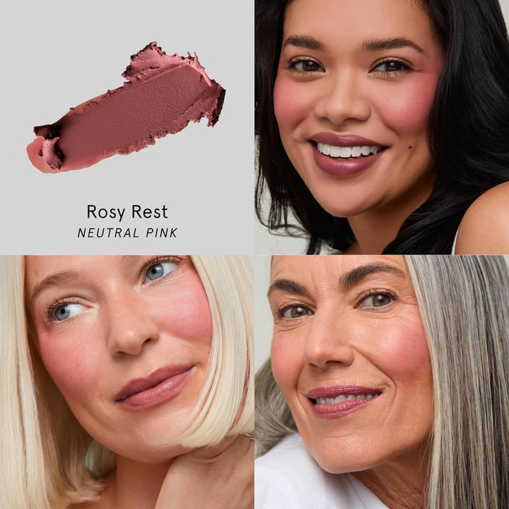 SOSHE Beauty - Rubor de almohada borrosa | Fórmula ligera y acolcha...