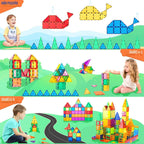 Soyee Bloques de construcción magnéticos para niños de 3 a