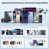 Cargador portátil 5 en 1 para iPhone, batería externa de 40800 mAh,...