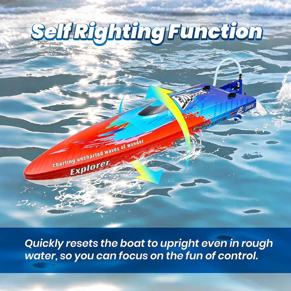 Fms 18" Barco RC sin() Escobilla Brushless de Alta Velocidad para Carrera con Control Remoto