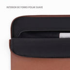 Comfyable Funda de piel para laptop A3241, Marrón, For 15 pulgadas MBA / 16 pulgadas MBP M4 M3 M2 M1