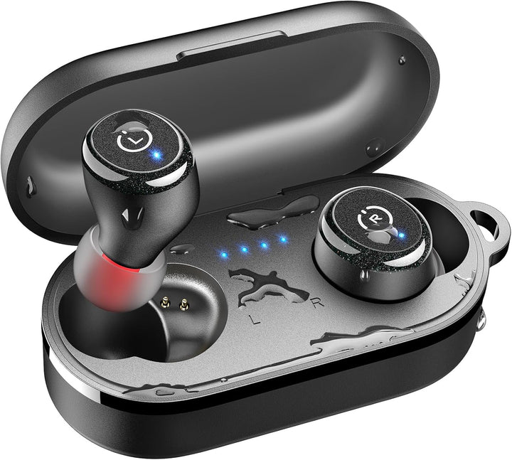 TOZO - T10 - Auriculares inalámbricos Bluetooth 5.0 1 Negro