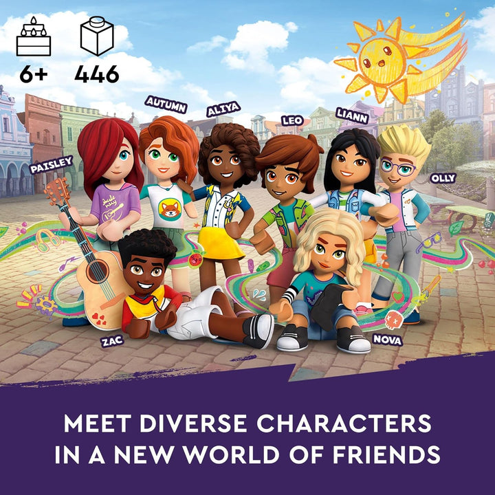 LEGO Friends Newsroom Van 41749 - Juego de juguetes de construcción...