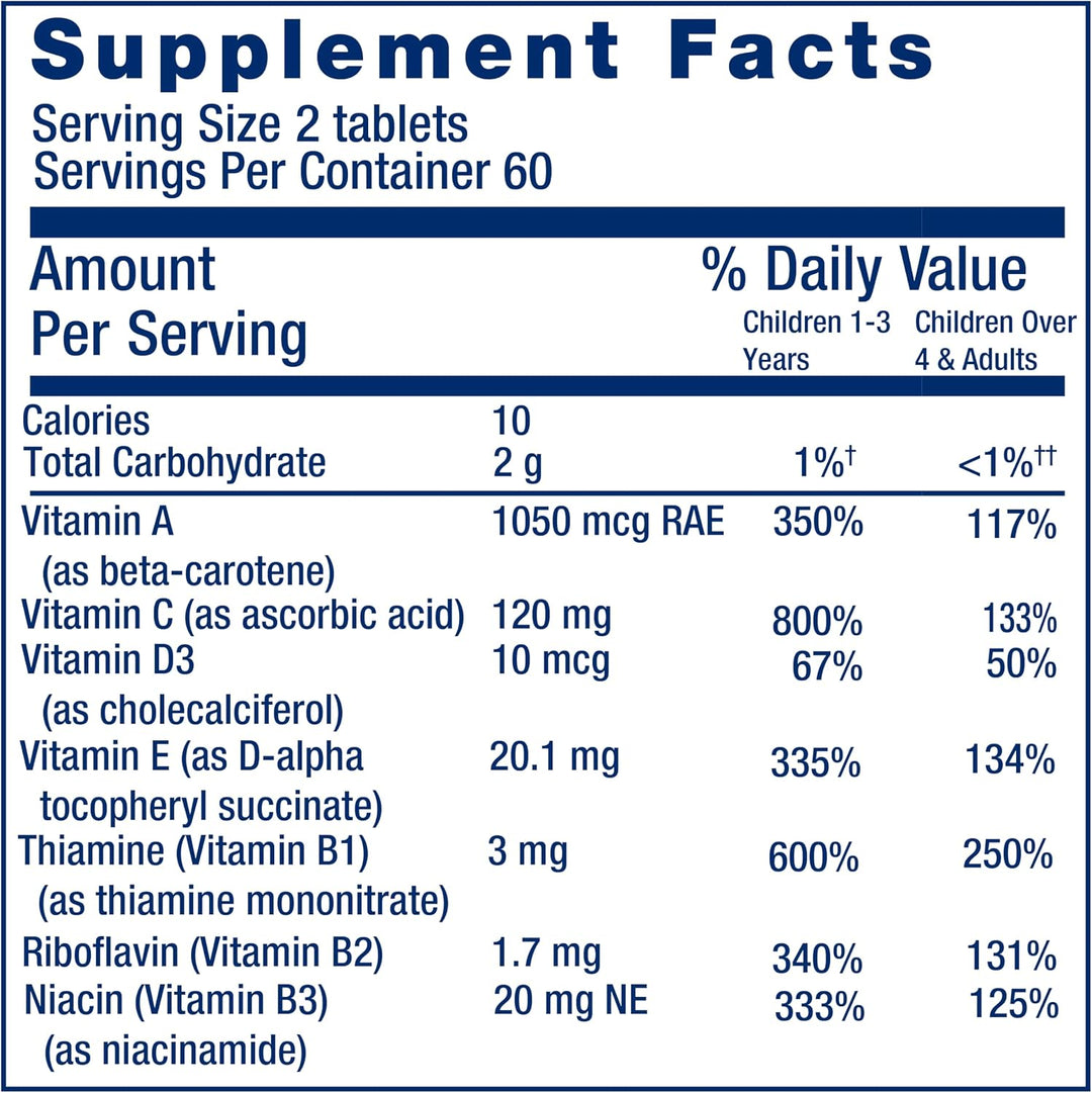 Life Extension Children's Formula Mix - Multivitamínico mastica...