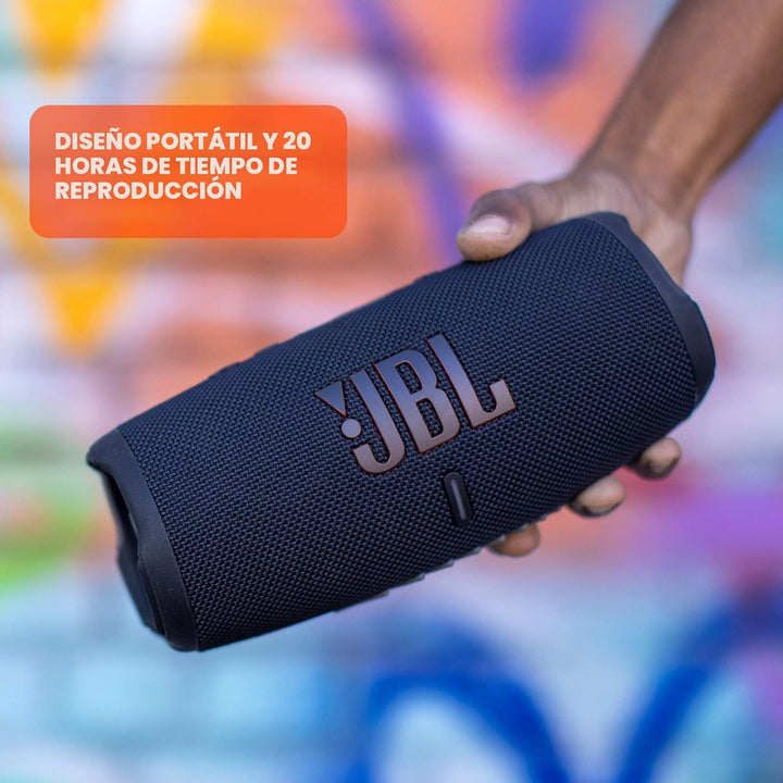 JBL CHARGE 5 - Altavoz Bluetooth portátil con IP67 impermeable y ca...