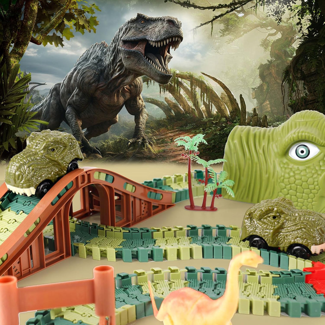GIAT Juguetes de Pista de Dinosaurios - Los Mejores Regalos de Cump...