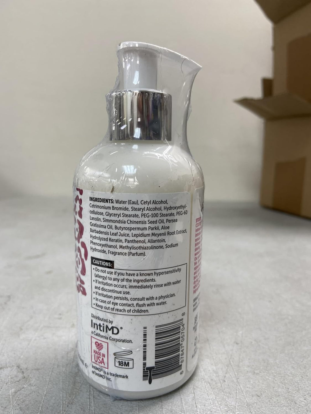 IntiMD Coochy Plus - Crema de afeitar íntima SWEET BLISS para zona...