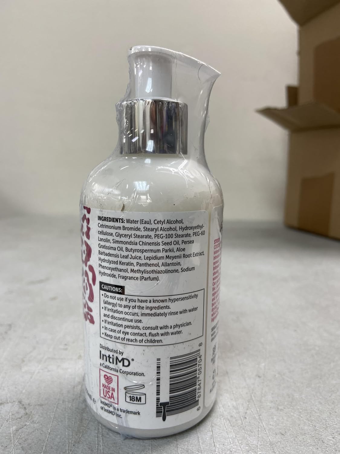 IntiMD Coochy Plus - Crema de afeitar íntima SWEET BLISS para zona...
