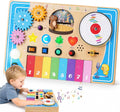 Montessori - Tabla de trabajo para niños pequeños, mesa de madera para DJ