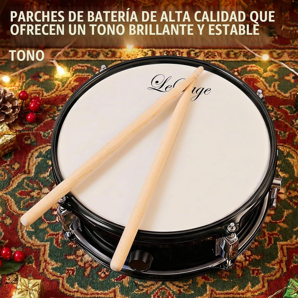 LeSage Juego de batería de 5 piezas para principiantes, kit completo de