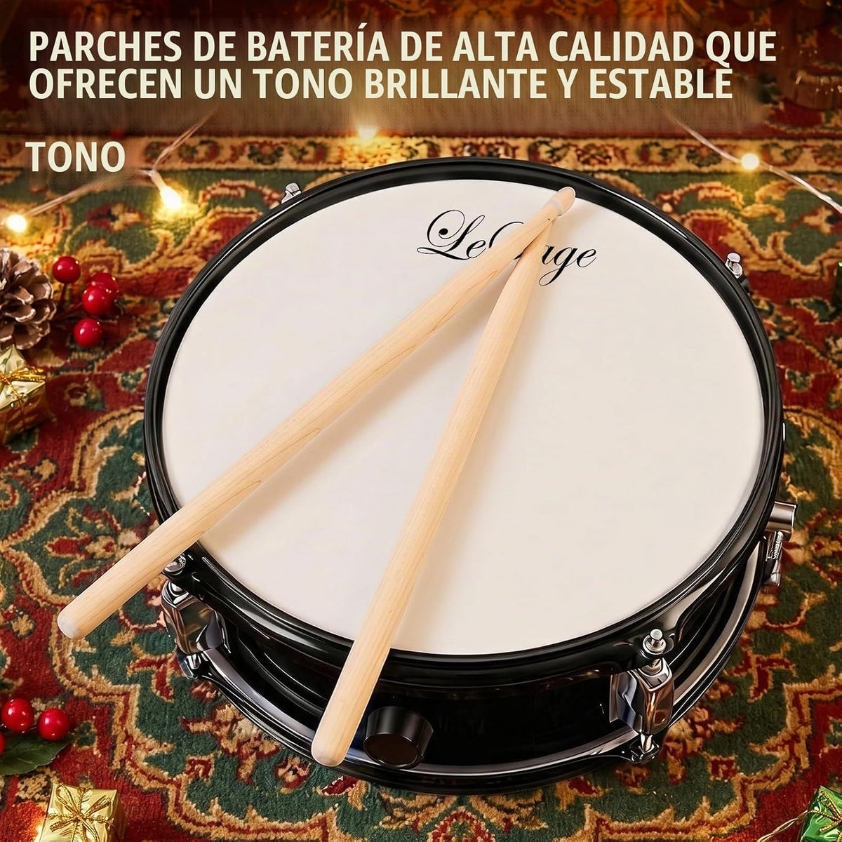 LeSage Juego de batería de 5 piezas para principiantes, kit completo de