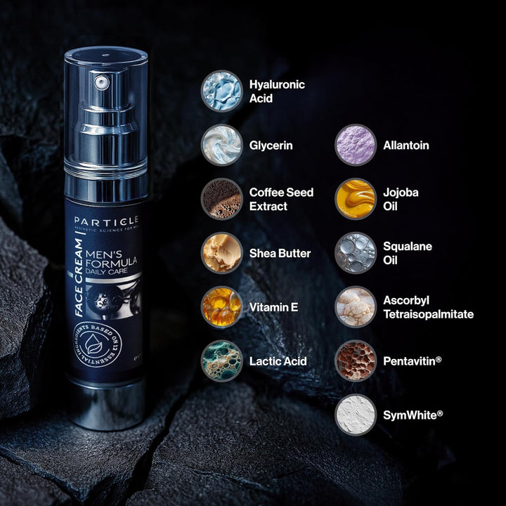 Particle Crema facial 6 en 1 para hombres, humectante hidratante di...