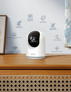 GNCC Cámaras 5G para seguridad en el hogar interior, mascota/perro/bebé con