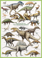 EuroGraphics Dinosaurios Cretácico Rompecabezas de 1000 piezas