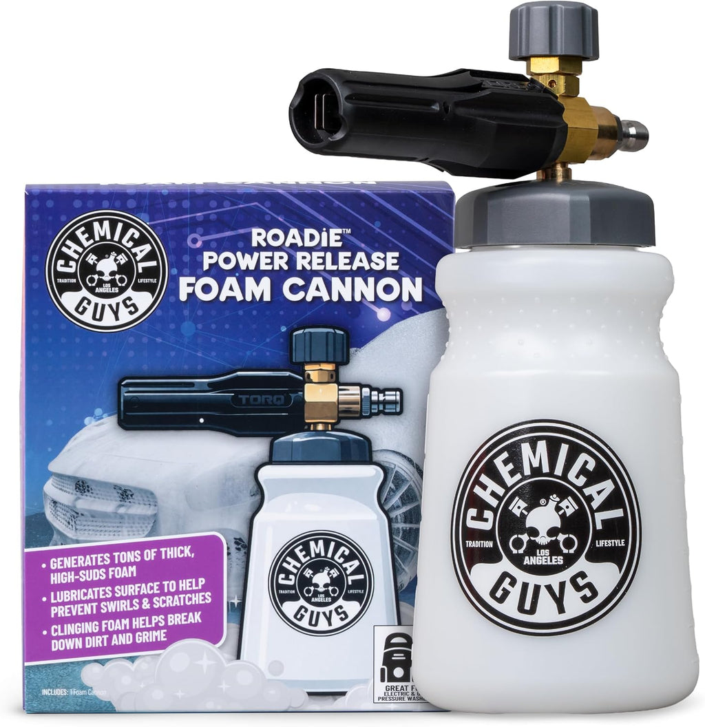 Chemical Guys, Adjustable Foam Cannon para Pressure Washers, 32 oz