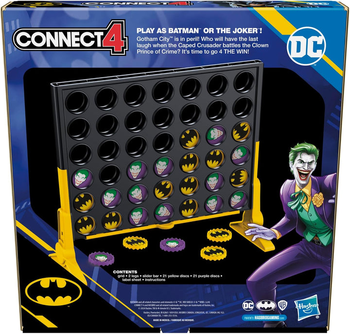 Connect 4 Batman Game Juego 4 en fila con temática de