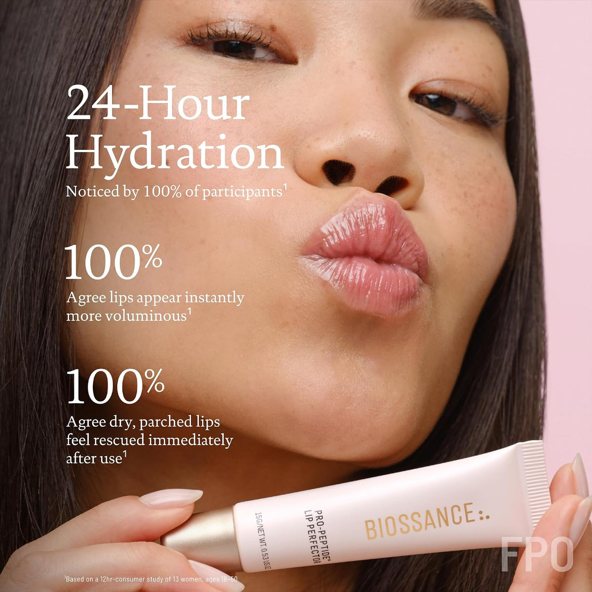 Biossance Pro-Peptide Lip Perfector \u2013 Bálsamo labial vegano Tr...
