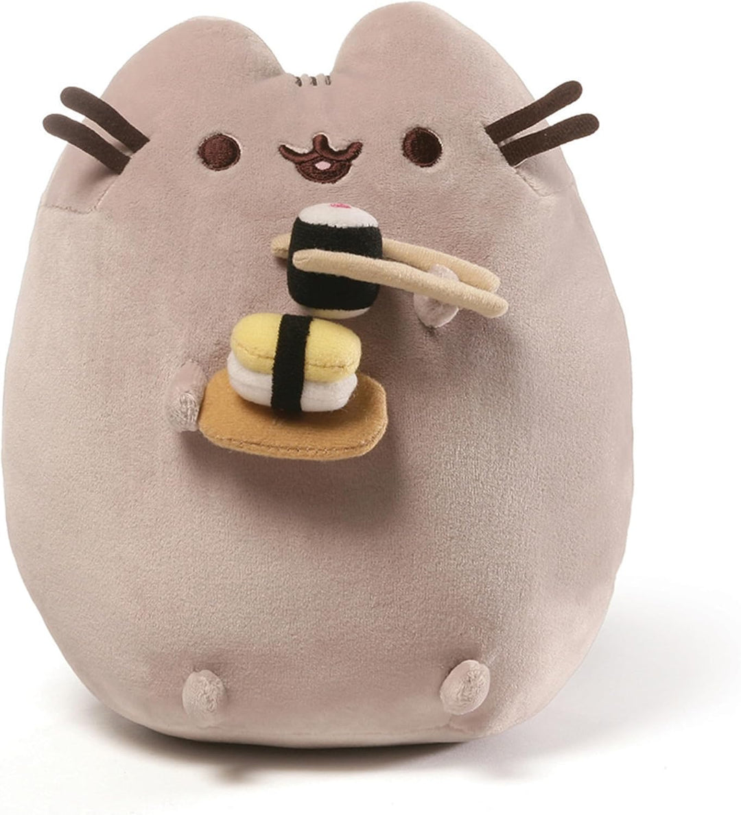 GUND Pusheen Peluche de Sushi Snackable, Animal de Peluche para Eda...