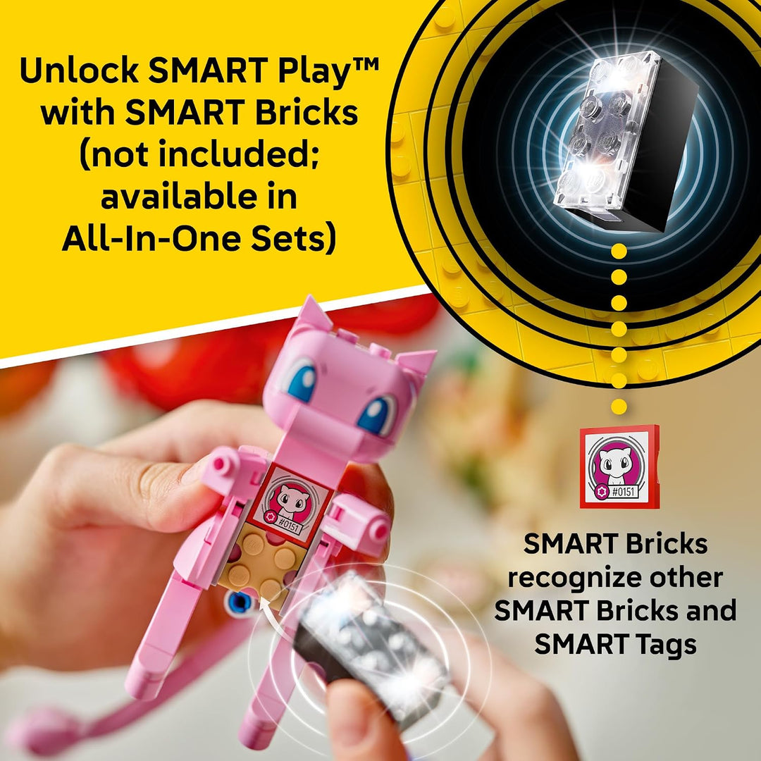 LEGO Pokémon SMART Play: Búsqueda con drones del mítico Mew 72161 |...