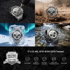 Mibro GS Explorer S Titanium - Reloj inteligente GPS para exteriores con