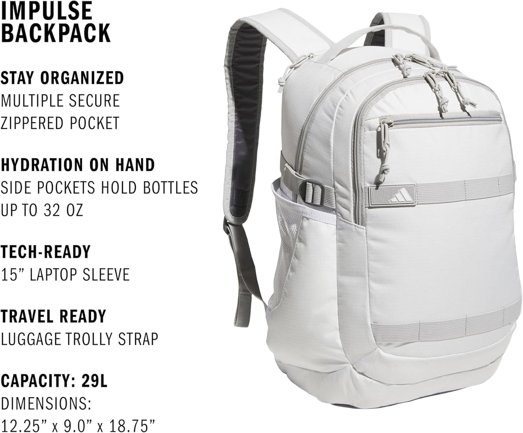 Mochila Impulse, bolsa deportiva para hombres y mujeres, duradera y...