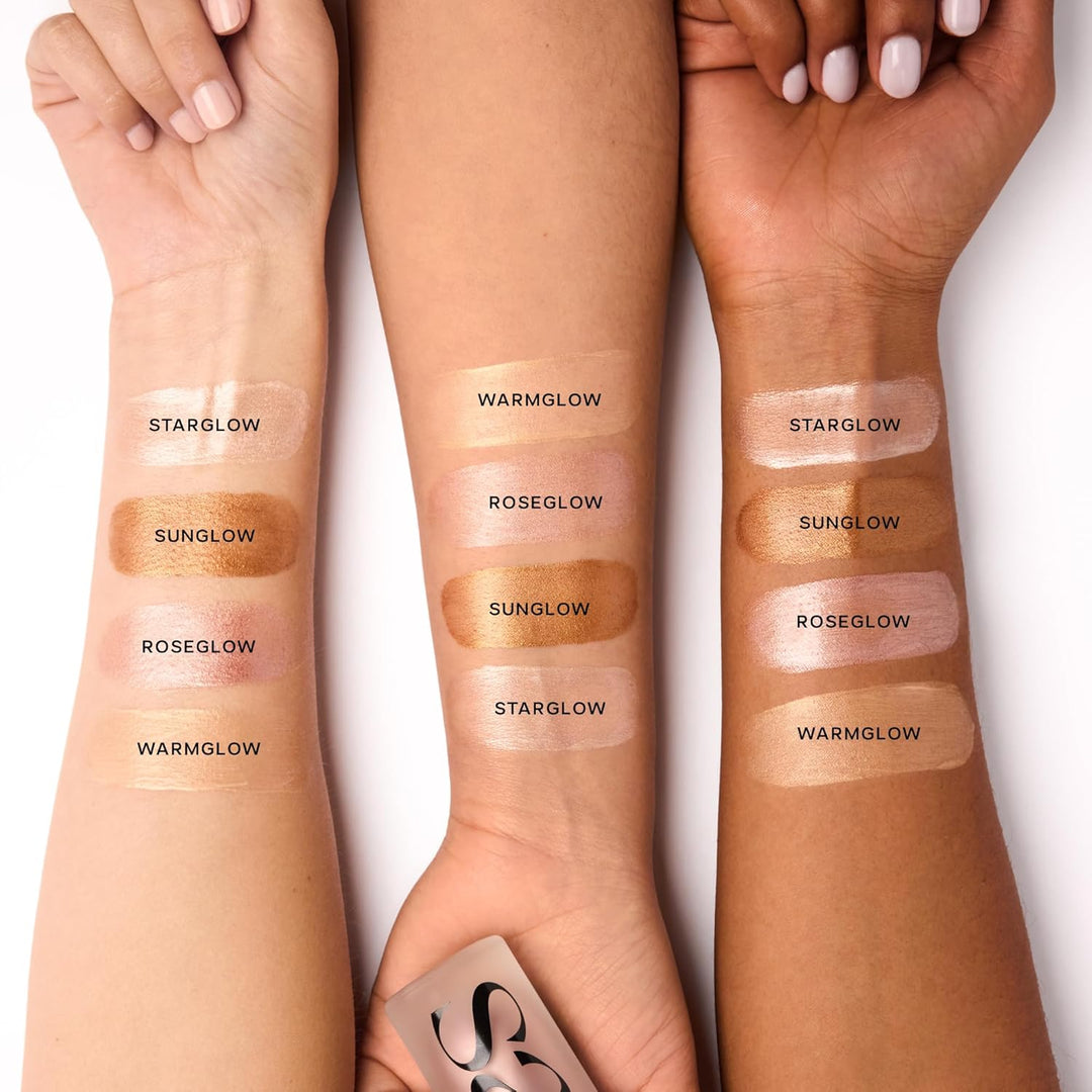 Saie Glowy Super Gel - Prebase de Maquillaje Hidratante y Suero Ilu...