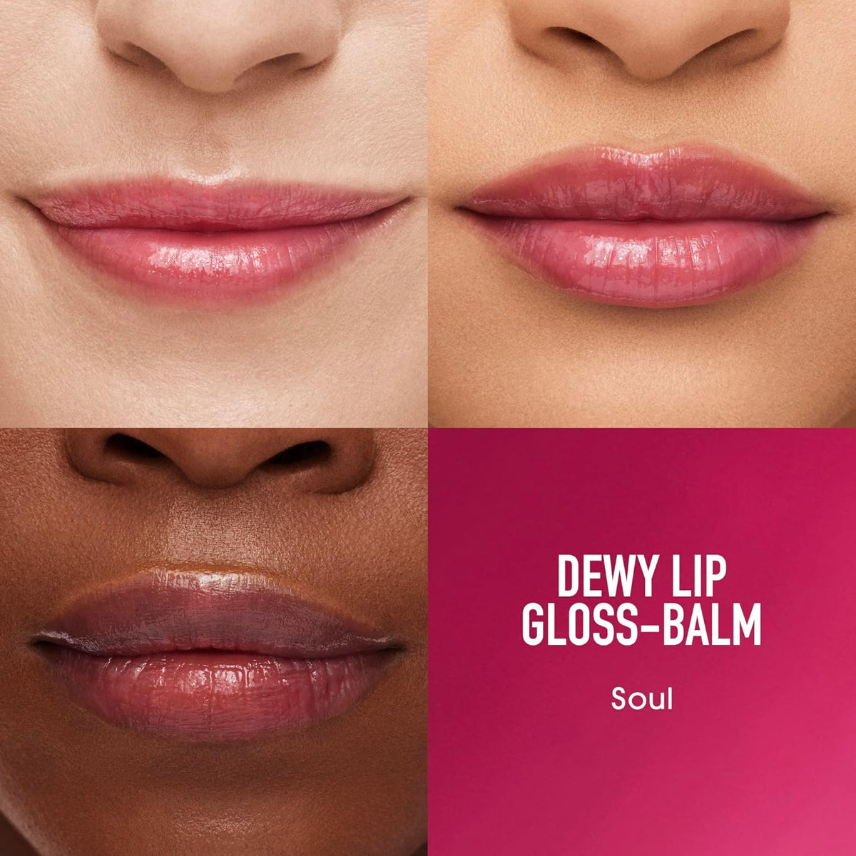bareMinerals Dewy Lip Gloss-Balm, brillo labial hidratante + bálsam...