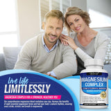Complejo de magnesio Suplemento 8 Elemental 1000mg - Glicinato de m...