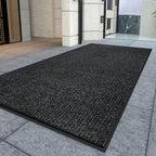Kuyal Tapete para puerta delantera, 4 x 6 pies para interiores y exteriores