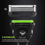 Gillette Labs con barra exfoliante de Gillette - Maquinilla de afei...
