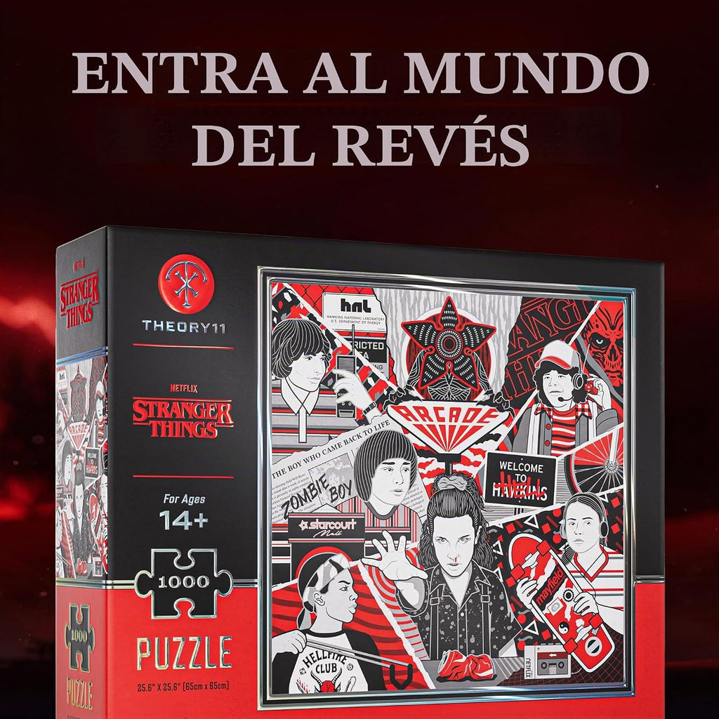 theory11 Stranger Things - Rompecabezas de 1000 piezas