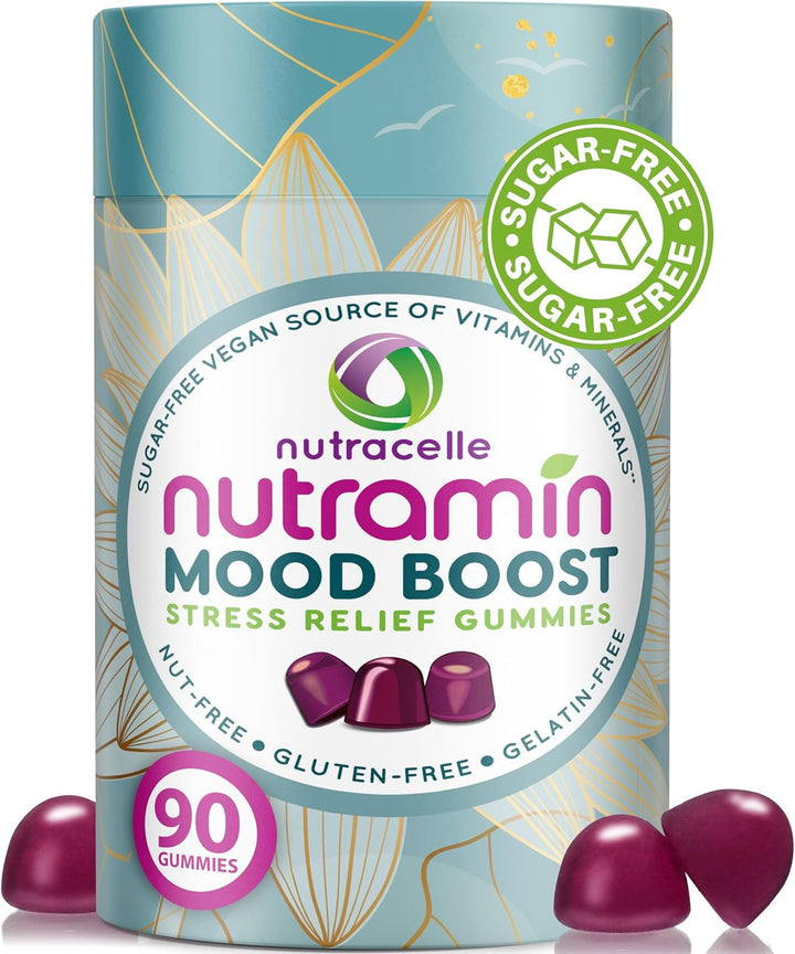 NUTRAMIN Gomitas multivitamínicas para aumentar el estado de ánimo,...