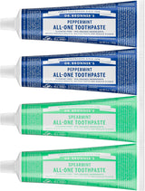 Dr. Bronner's - Paquete variado de pasta de dientes All-One - M...