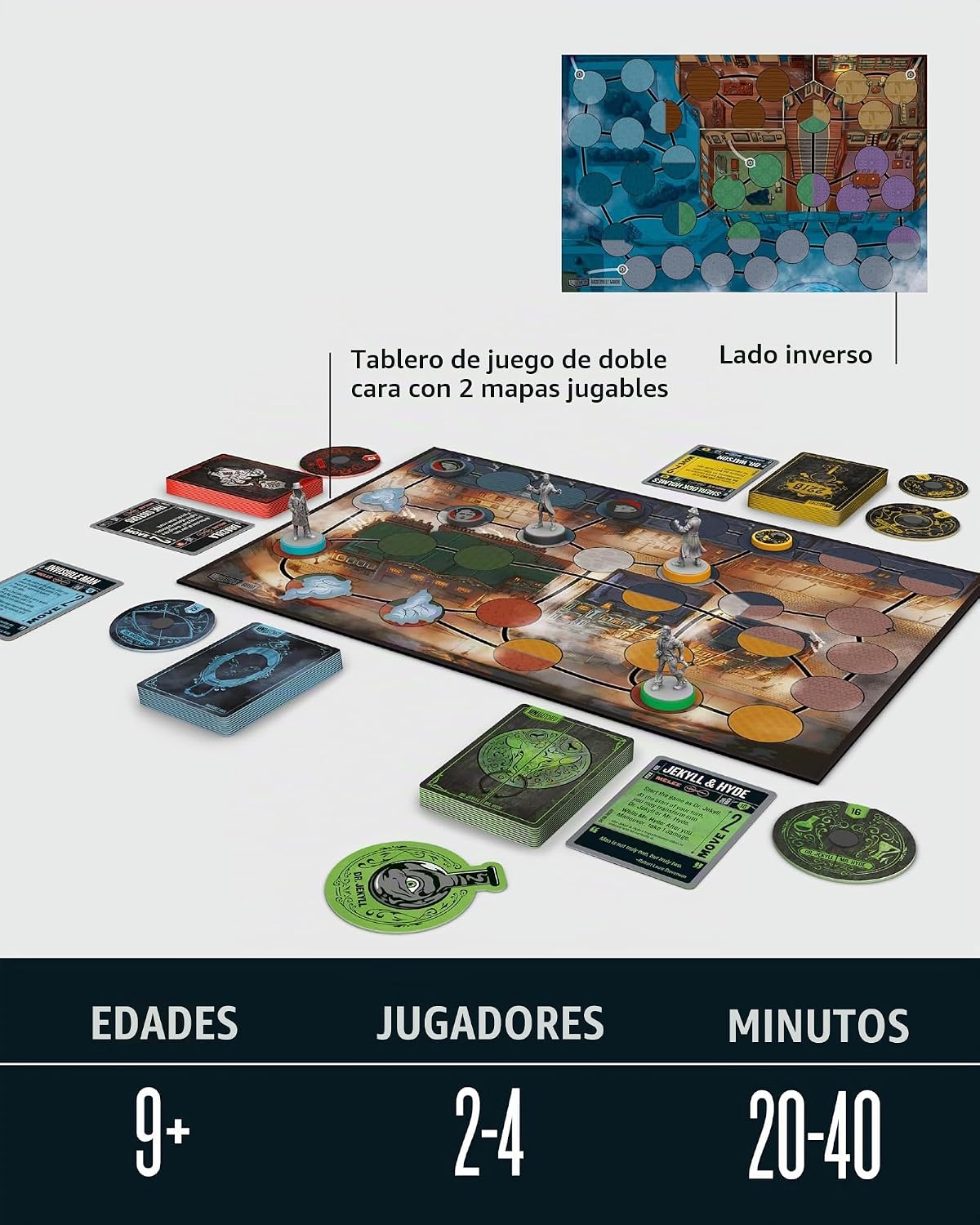 Restoration Games Unmatched Cobble & Fog