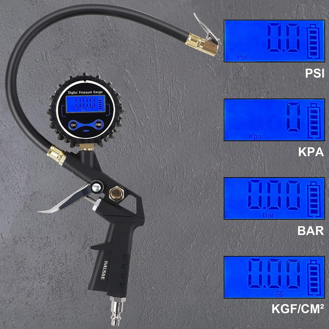 Hausse Kit de accesorios para compresor de alta resistencia, medido...