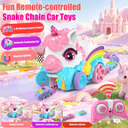 Juguetes para niños Monster Truck Toy Magnetic Remote Control Snake Chain
