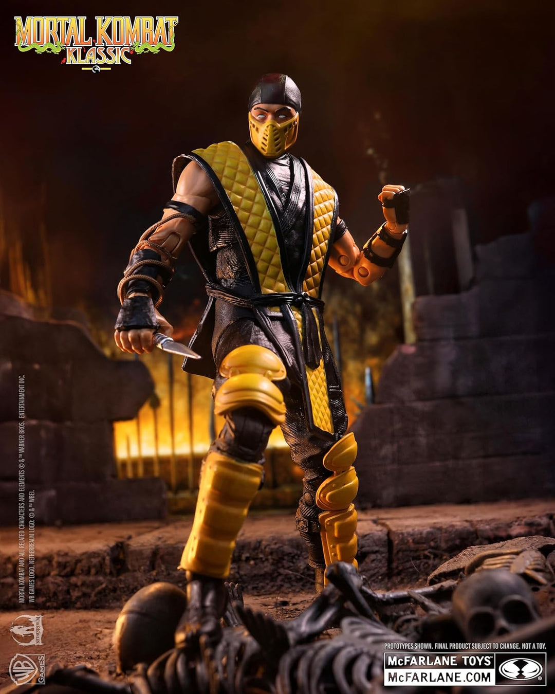 McFarlane Toys - Figura de acción de 7 pulgadas de Mortal Kombat Kl...