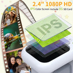 Microscopio para niños, 2.4" HD 1080P y 1000X juguete STEM