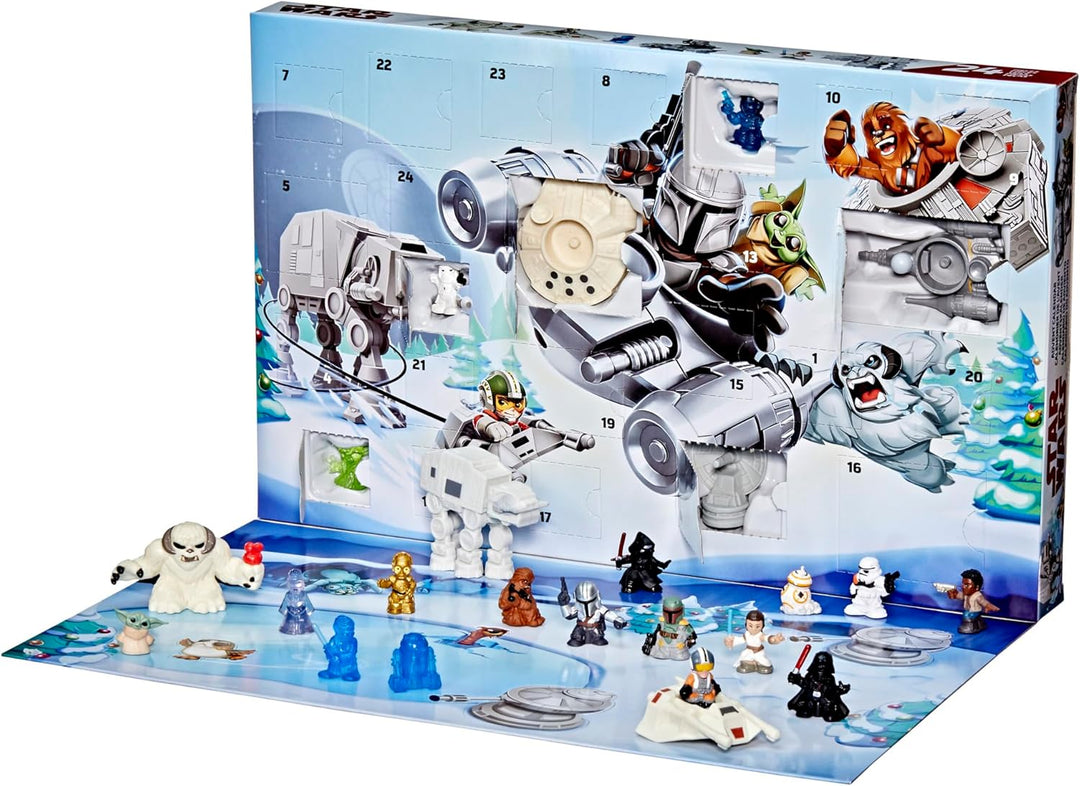 STAR WARS Calendario de Adviento 24 piezas incluyendo