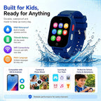DXPICR Reloj inteligente 4G para niños con rastreador GPS, video y...