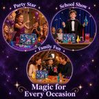 NEW TOYS Juego de trucos de magia para niños a partir de 6 años - Kit 32 en