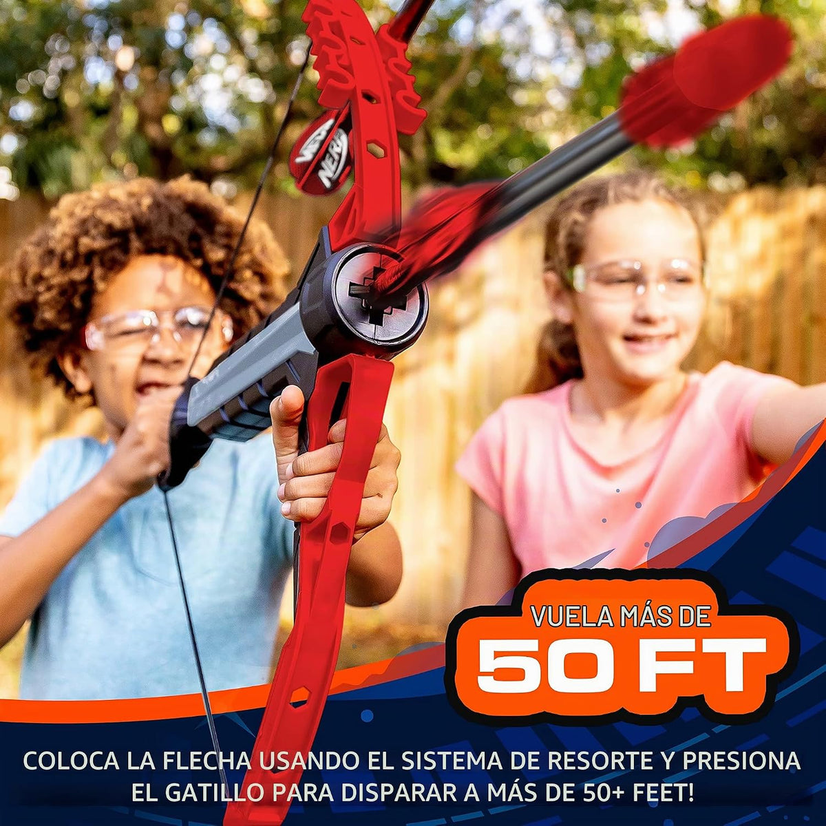 NERF Rip Rocket Kids Toy Bow + Arrow Set