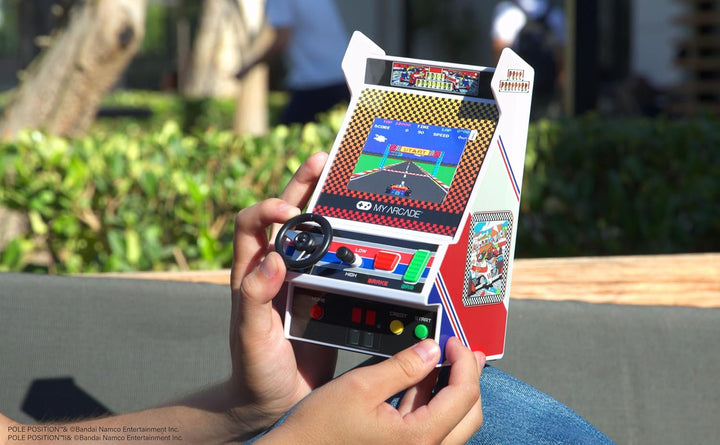 My Arcade Pole Position Racing Player: Consola Arcade retro con 2 j...