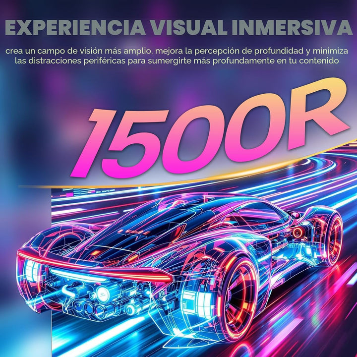 CRUA Monitor curvo para juegos 4K UHD 160Hz de 32 pulgadas, 1500R,...