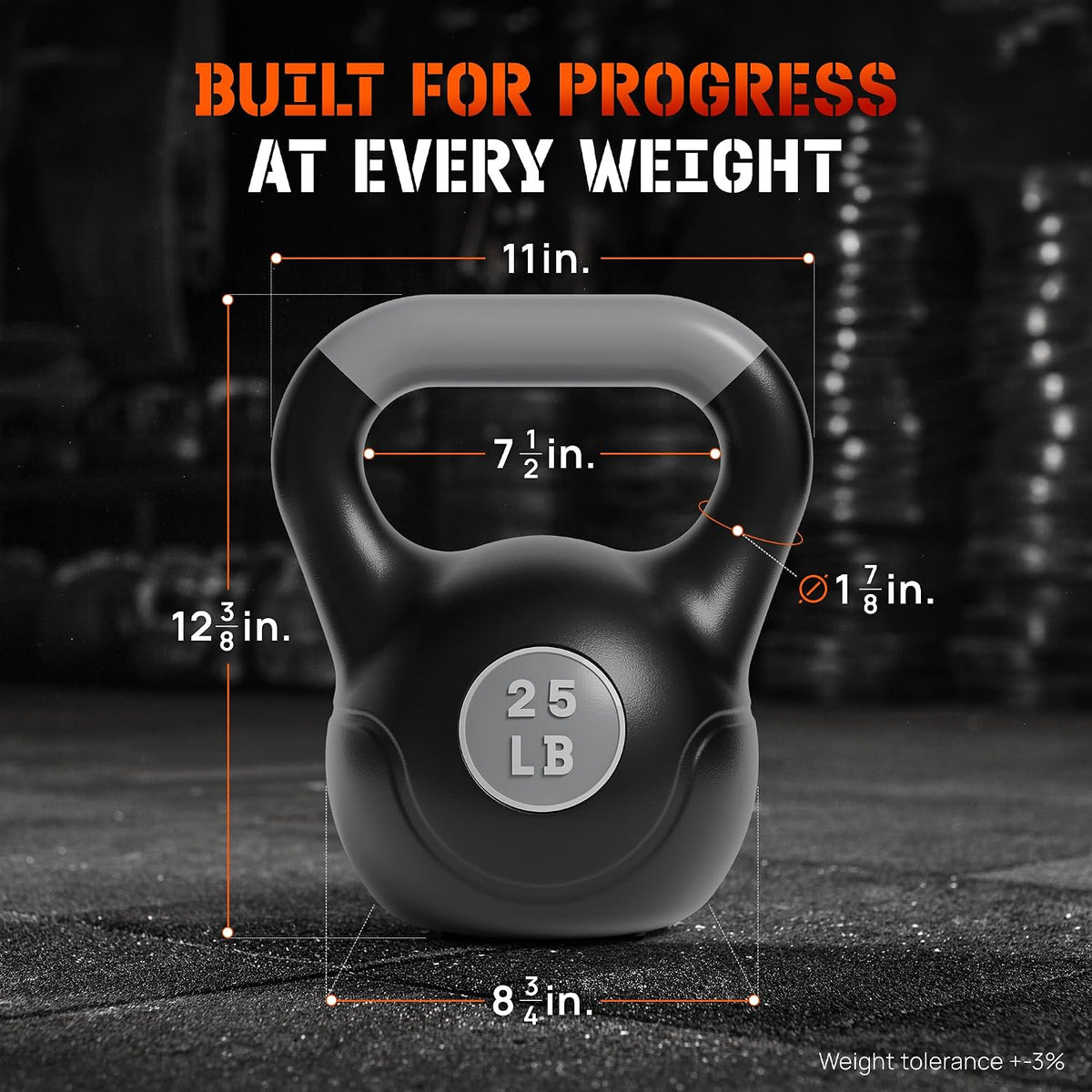 Yes4All Pesas rusas de entrenamiento de fuerza de cemento para gimnasio en